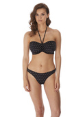 Biustonosz kąpielowy Freya JEWEL COVE AS7233BLK Uw Padded Bandeau Black