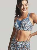 Biustonosz sportowy Panache Sport POWER 5021A z fiszbinami Abstract Animal