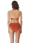 Figi kąpielowe Freya JEWEL COVE AS7236AMR High Waist / Leg Brief Amber