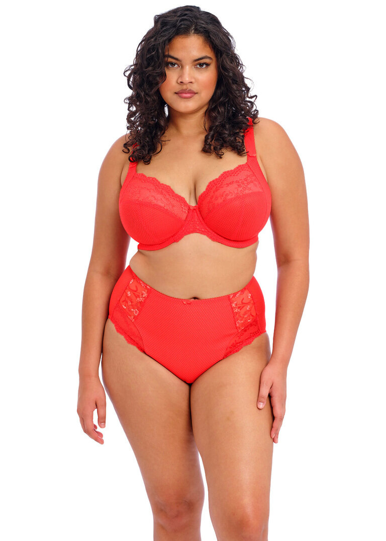 Biustonosz Elomi CHARLEY EL4382SAL Uw Plunge Bra - Stretch Salsa