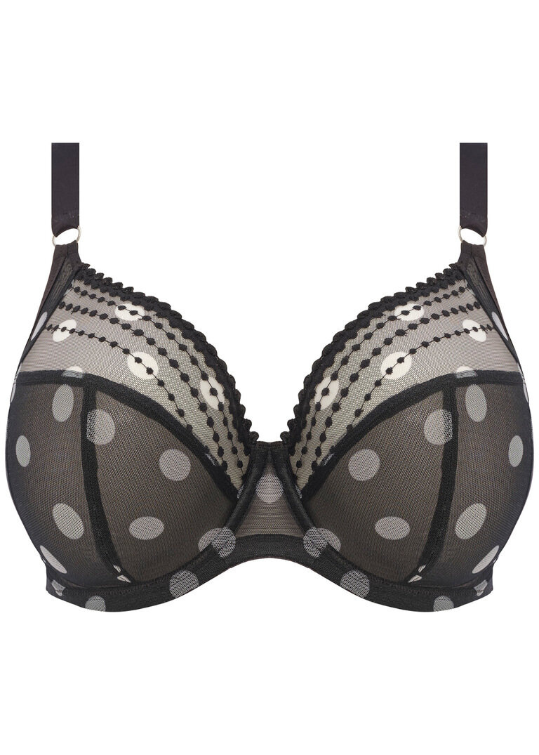 Biustonosz Elomi MATILDA EL8900BDT Uw Plunge Bra Black Dot