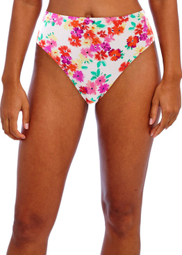 Figi kąpielowe Freya Swim SUMMER SOUL AS206478WHE High Waist Bikini Brief White