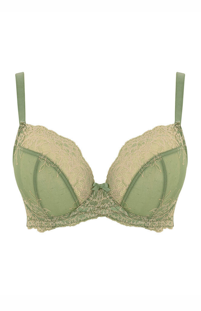 Biustonosz Panache ANA 9396 Plunge Bra Sage/Sand