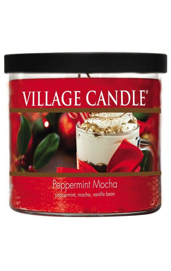 Mała świeca zapachowa Village Candle Peppermint Mocha