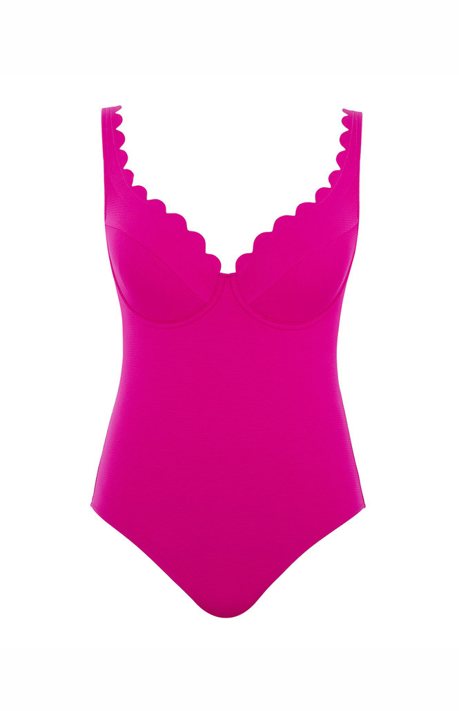 Strój kąpielowy jednoczęściowy Panache Swim SPIRIT SW1780 Rita Plunge Swimsuit Magenta