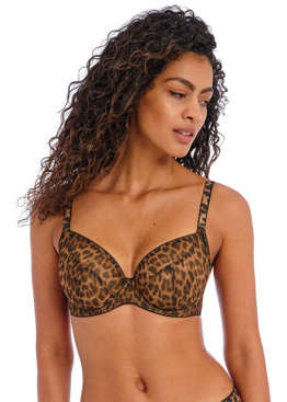 Biustonosz Freya WILD SIDE AA401202LED Uw Plunge Bra Leopard