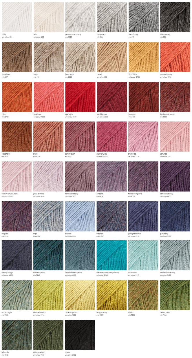 Czapka robiona na drutach KIARA 100% Alpaka 4434 Ametyst