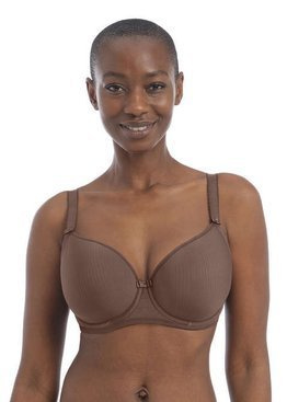 Biustonosz Freya IDOL AA1050CRT Uw Moulded Balcony T-shirt Bra Coffee Roast