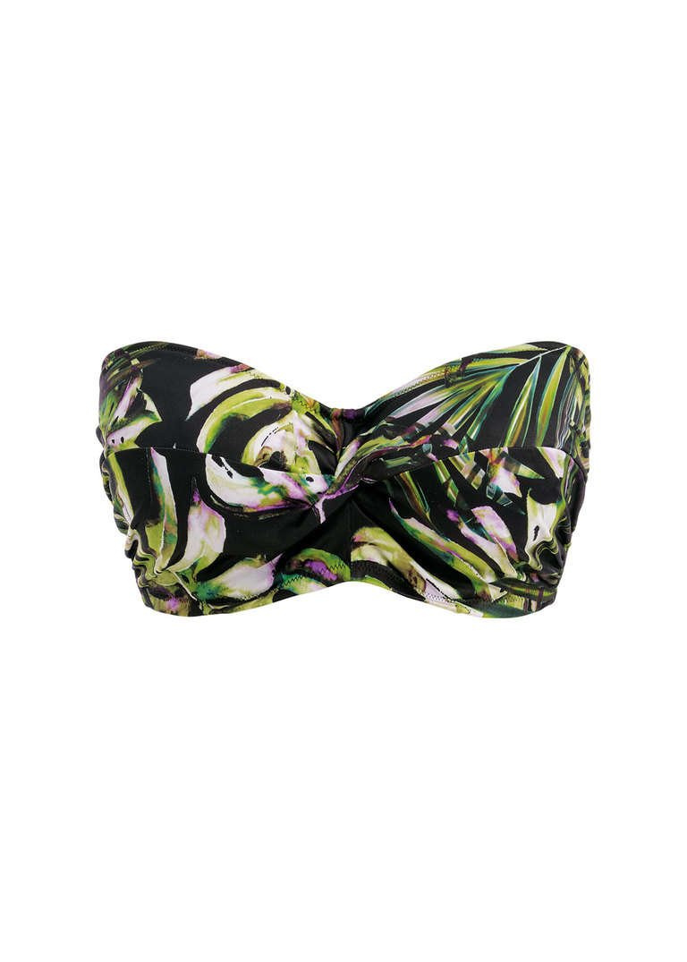 Biustonosz kąpielowy Fantasie Swim PALM VALLEY FS6762BLK Uw Twist Bandeau - Multiway Black