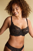 Biustonosz Panache ALLURE 10765 Full Cup Black/Latte