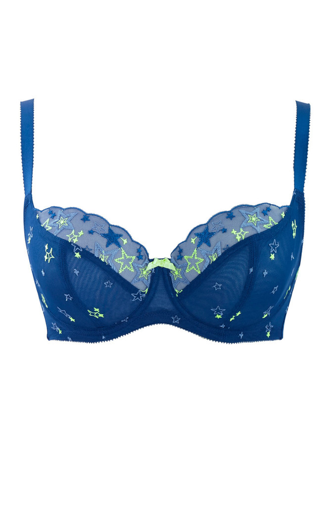 Biustonosz Cleo Panache BLOSSOM 10581A Balconnet Celeste