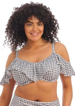 Biustonosz kąpielowy Elomi Swim CHECKMATE ES800306GYL Uw Bikini Top Grey Marl