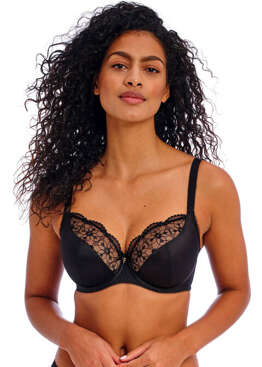 Biustonosz Freya HALLIE AA402602BLK Uw Plunge Bra Black