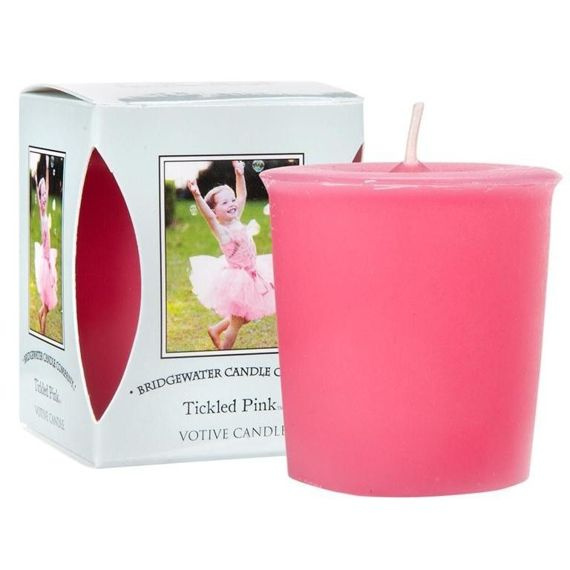 Mała świeczka zapachowa Votive Bridgewater Candle TICKLED PINK