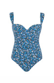 Strój kąpielowy jednoczęściowy Panache POSY SW1850C Monica Balcony Swimsuit Posy Print