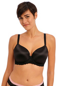 Biustonosz Freya OFFBEAT AA5450BLK Uw Moulded Demi T-shirt Bra Black