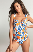 Strój kąpielowy jednoczęściowy Panache SICILY SW1850 Monica Balcony Swimsuit Sicily Print