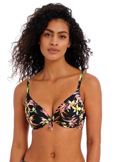 Biustonosz kąpielowy Freya Swim SAVANNA SUNSET AS204127MUI Uw Plunge Bikini Top Multi