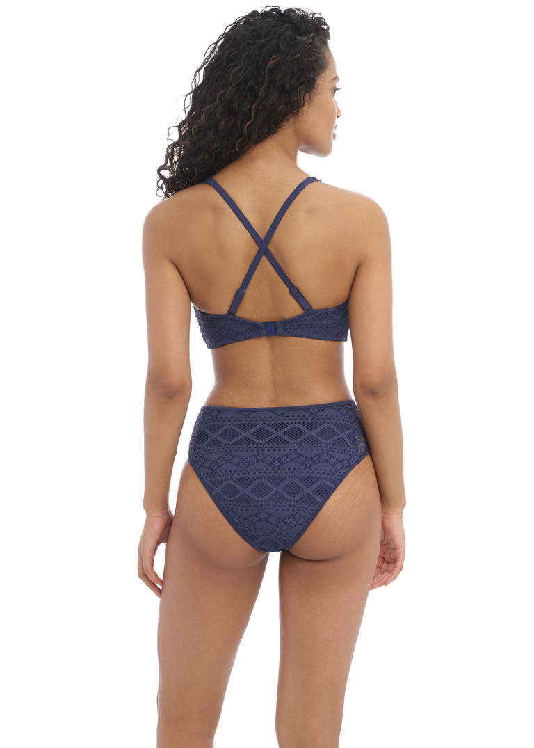 KOMPLET - Strój kąpielowy dwuczęściowy Freya Swim SUNDANCE Denim - wybierz rozmiar i fason (32G, 36E, 36F)