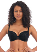 Biustonosz FREYA SIGNATURE AA400514BLK Uw Padded Plunge Bra Black