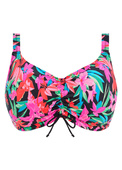 KOMPLET - Biustonosz kąpielowy Elomi Swim SAVANETA ES801306BLK Uw Bikini Top Black (34H) + wybrane majtki