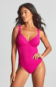 Strój kąpielowy jednoczęściowy Panache Swim SPIRIT SW1780 Rita Plunge Swimsuit Magenta