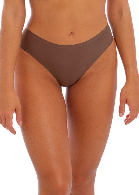 Stringi Fantasie SMOOTHEASE FL2327CRT Invisible Stretch Thong Coffee Roast