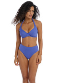 Biustonosz kąpielowy Freya JEWEL COVE AS7232PLE Uw Halter Bikini Top Plain Azure