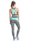 Leginsy Freya Active Reflective Twist AA4008CON Legging Carbon