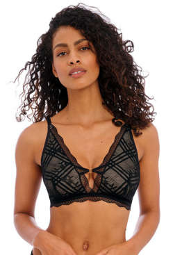 Biustonosz braletka FREYA FATALE AA401417NOR Non Wired Bralette Noir