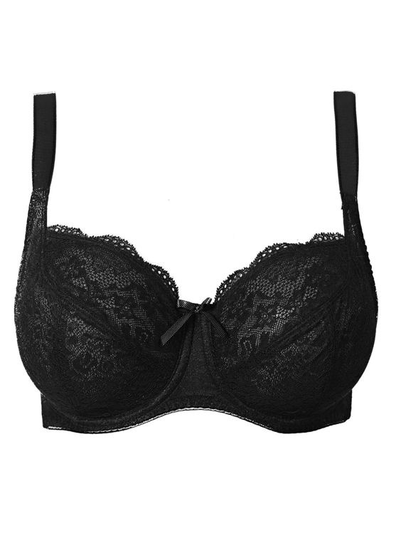 Biustonosz Freya FANCIES AA1012BLK Uw Balcony Bra Black