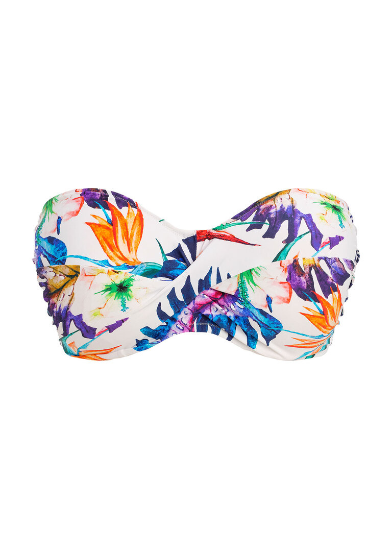 KOMPLET - Strój kąpielowy na szyję Fantasie Swim PARADISO Multi (32H, 34GG) + majtki