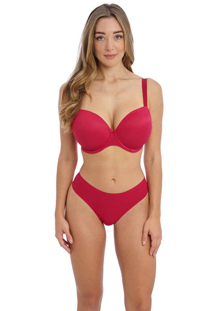 Stringi Fantasie SMOOTHEASE FL2327RED Invisible Stretch Thong Red