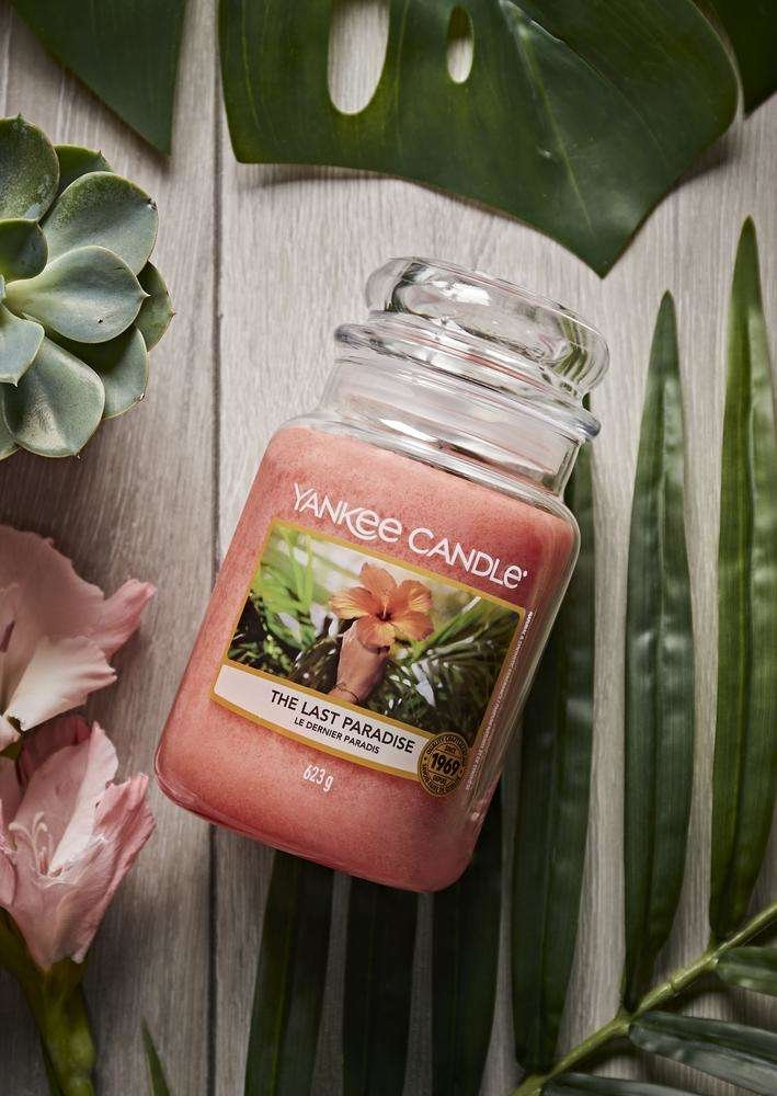 Duża świeca zapachowa Yankee Candle THE LAST PARADISE