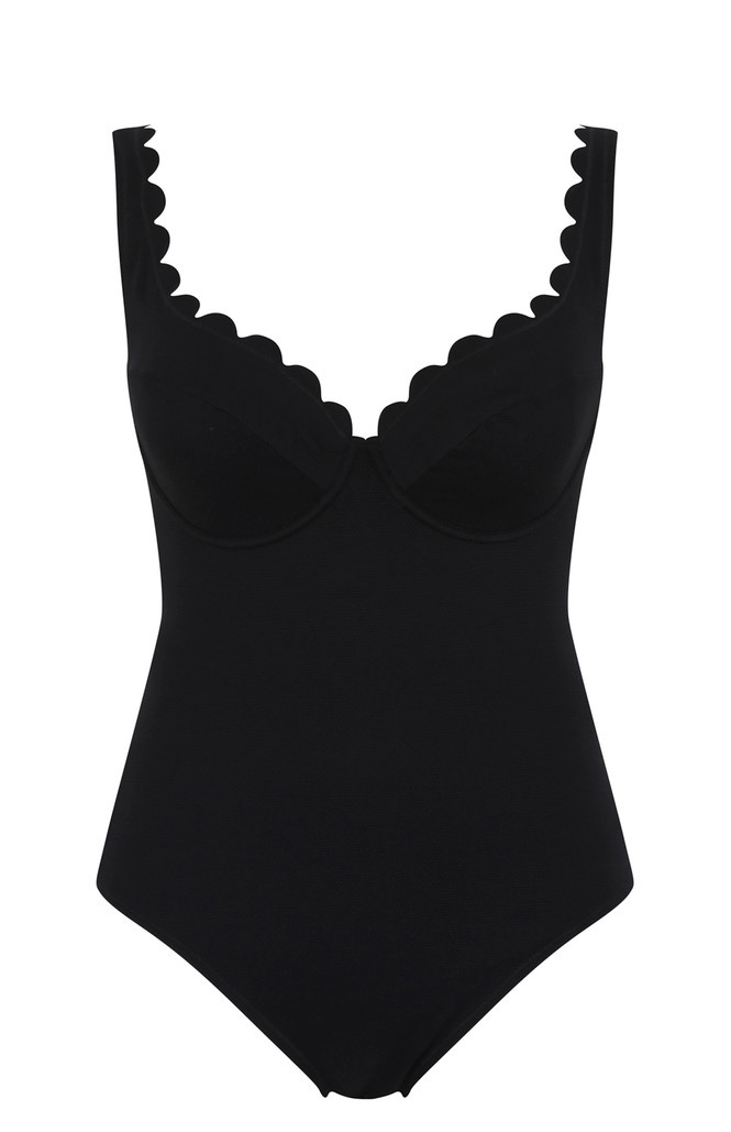 Strój kąpielowy jednoczęściowy Panache Swim SPIRIT SW1780 Rita Plunge Swimsuit Black