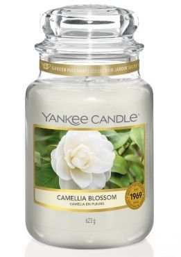 Duża świeca zapachowa Yankee Candle CAMELLIA BLOSSOM