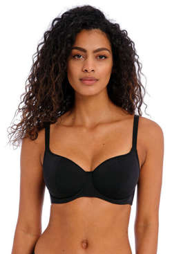 Biustonosz kąpielowy Freya JEWEL COVE AS7231PLK Uw Sweetheart Bikini Top Plain Black