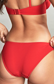 Figi kąpielowe Panache Swim ROSSA SW1756 Brazilian Bikini Bottoms Rossa Red