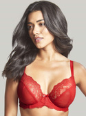 Biustonosz Panache ANA 9396 Plunge Bra Salsa Red