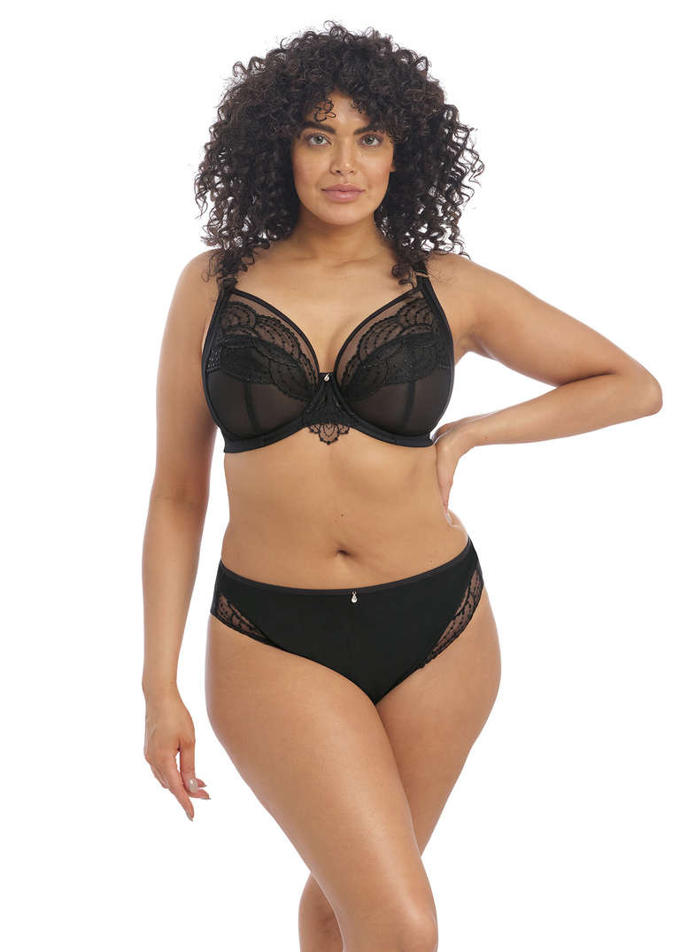 Biustonosz Elomi PRIYA EL4550BLK Uw Plunge Bra Black