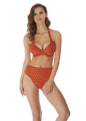 Figi kąpielowe Freya JEWEL COVE AS7236AMR High Waist / Leg Brief Amber