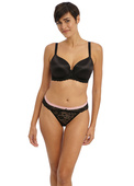 Biustonosz Freya OFFBEAT AA5450BLK Uw Moulded Demi T-shirt Bra Black