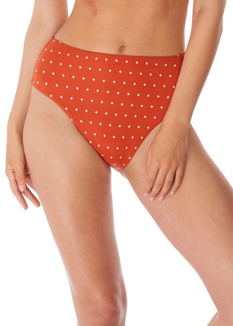 Figi kąpielowe Freya JEWEL COVE AS7236AMR High Waist / Leg Brief Amber