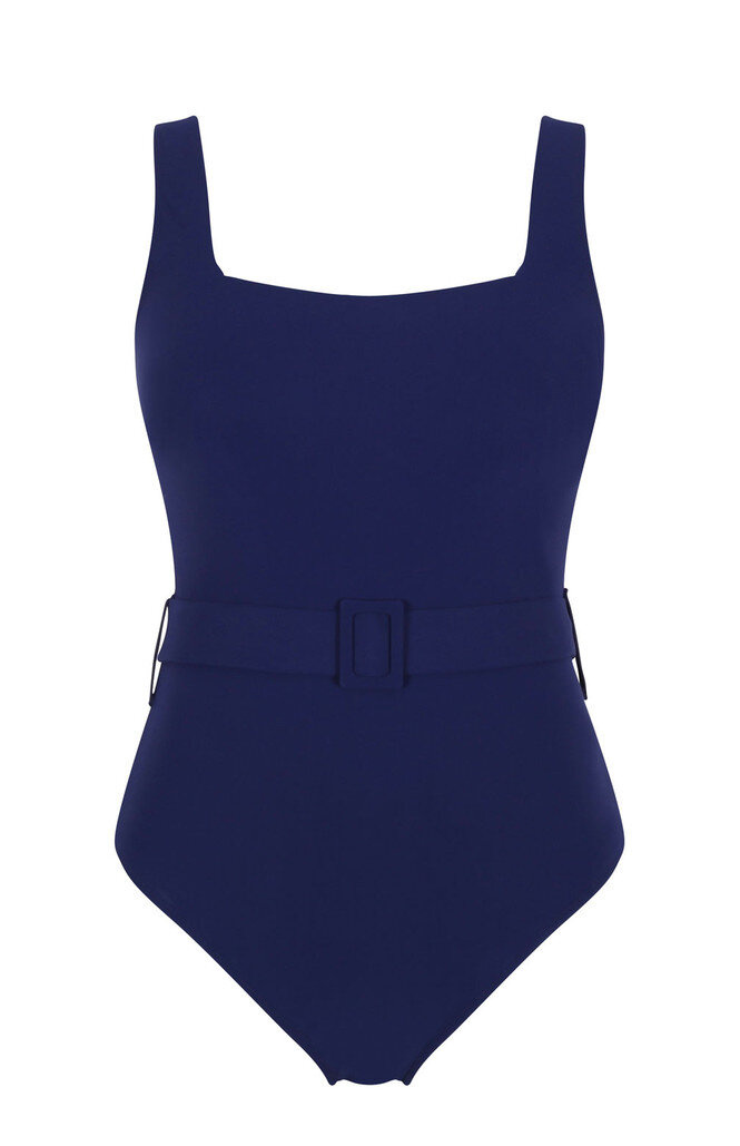 Strój kąpielowy jednoczęściowy Panache Swim AZZURRO SERENA SW1750 Square Neck Swimsuit Azzurro Navy