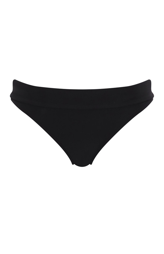 Figi kąpielowe Panache Swim ANYA RIVA SW1307 Folded Top Pant Black 