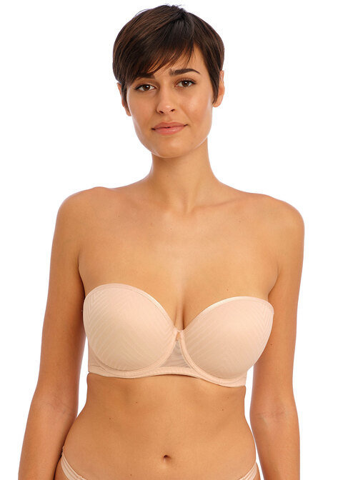 Biustonosz Freya TAILORED AA401109NAE Uw Moulded Strapless Bra Natural Beige