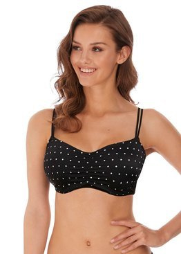 Biustonosz kąpielowy Freya JEWEL COVE AS7239BLK Concealed Uw Bralette Black