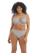 Figi kąpielowe Elomi Swim CHECKMATE ES800372GYL Mid Rise Bikini Brief Grey Marl