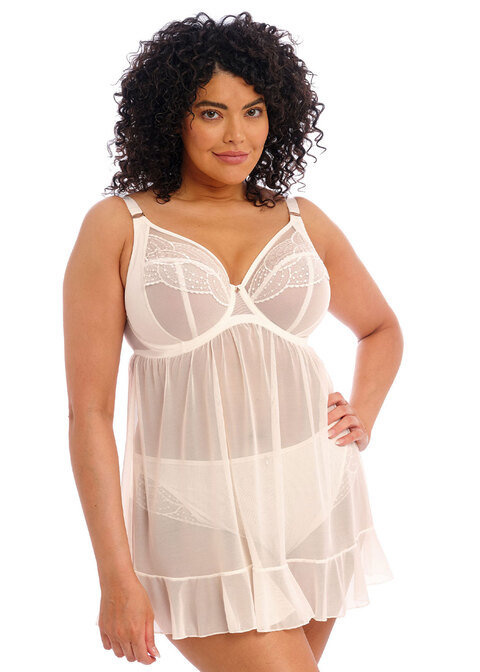 Halka babydoll Elomi PRIYA EL4551VAA Uw Babydoll Vanilla