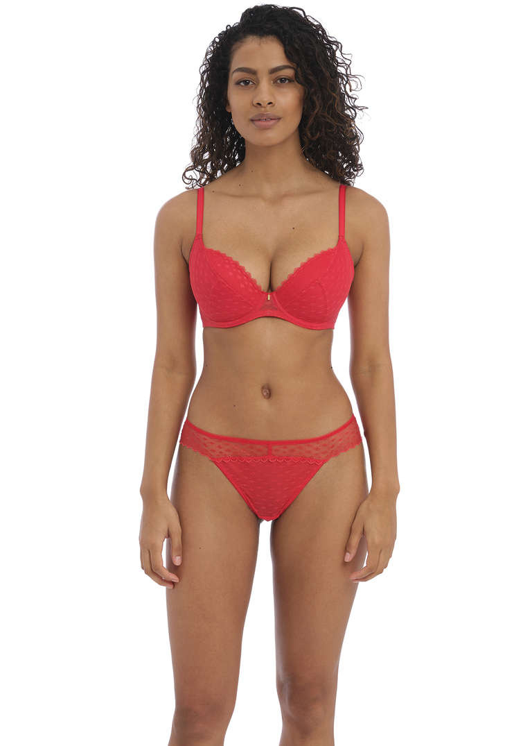 Figi brazylijskie stringi FREYA SIGNATURE AA400571CRD Brazilian Chilli Red